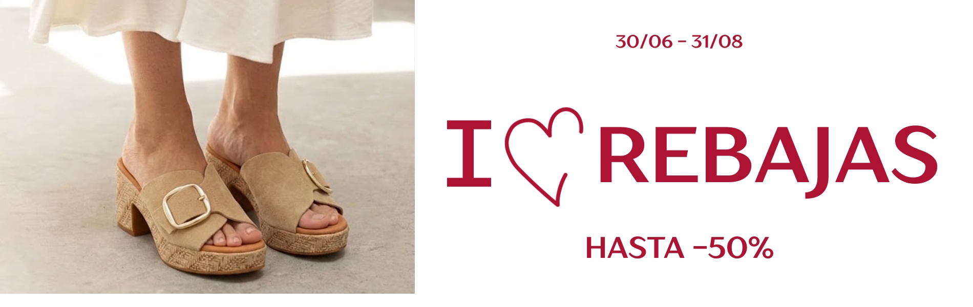 Rebajas de verano - Hasta -50% - Vanessa Calzados